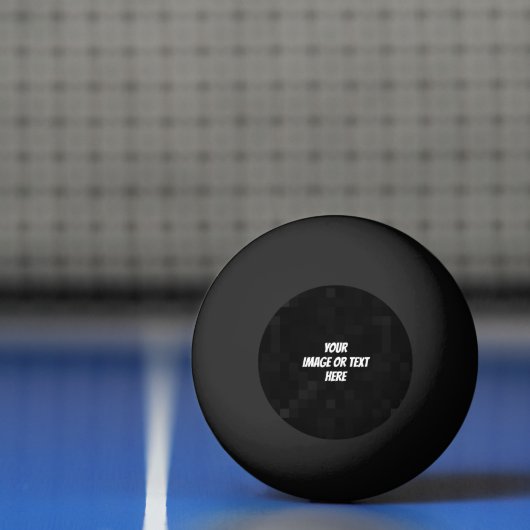 Maak Uw Eigen Aangepaste Gepersonaliseerde Pingpongbal (Net)