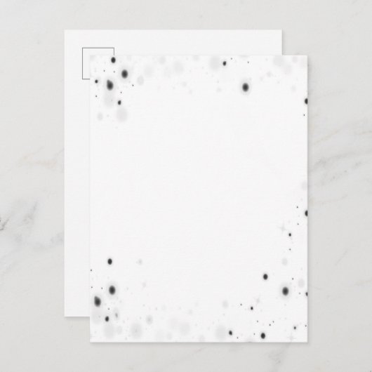 Maak uw eigen aangepaste gepersonaliseerde uitnodiging briefkaart (Voorkant / Achterkant)