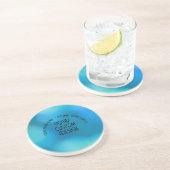 Maak Uw Eigen Aangepaste Gepersonaliseerde Zandsteen Onderzetter (Zijkant)