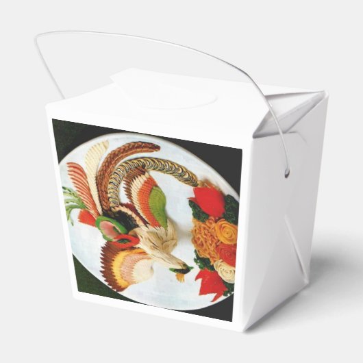 Maak uw eigen aangepaste geschenkdozen bedankdoosjes (Achterkant)