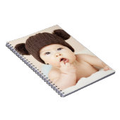 Maak Uw Eigen Aangepaste Kinderen Foto Modern Notitieboek (Rechterzijde)