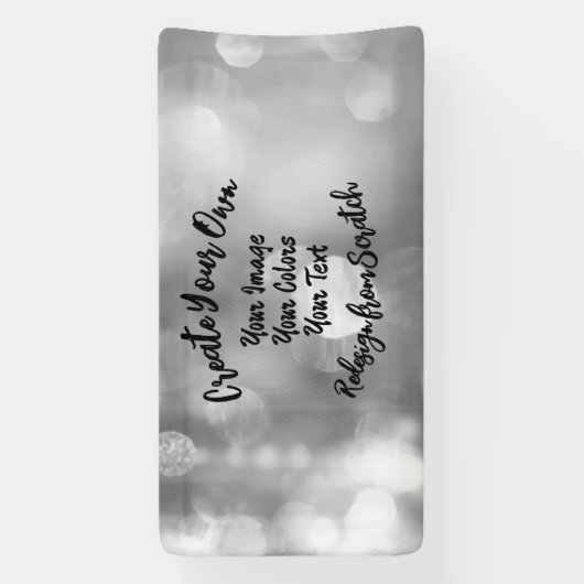 Maak uw eigen aangepaste kleur/ontwerp spandoek (Verticaal)