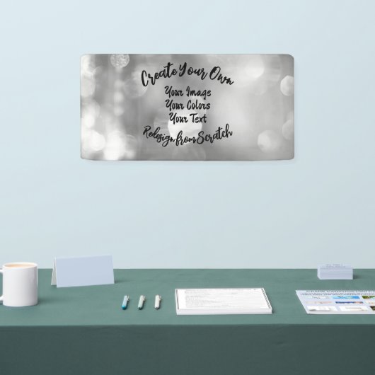 Maak uw eigen aangepaste kleur/ontwerp spandoek (Beurs)