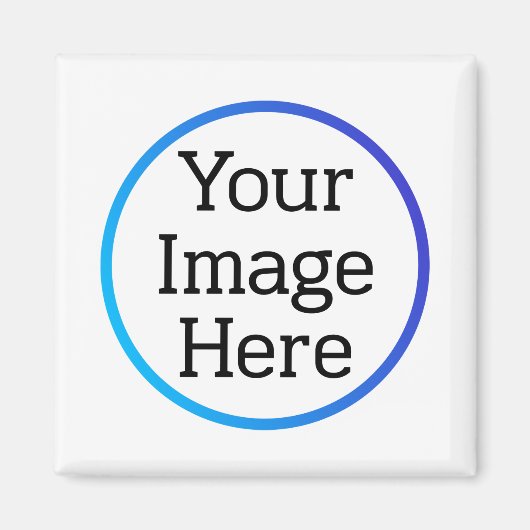 Maak Uw Eigen Aangepaste Magneet (Voorkant)