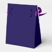 Maak Uw Eigen Aangepaste Monogram Kleur Match Bedankdoosjes (Achterkant)