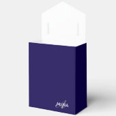 Maak Uw Eigen Aangepaste Monogram Kleur Match Bedankdoosjes (Open)