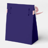 Maak Uw Eigen Aangepaste Monogram Kleur Match Bedankdoosjes (Achterkant)
