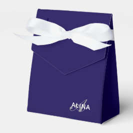 Maak Uw Eigen Aangepaste Monogram Kleur Match Bedankdoosjes