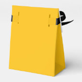 Maak Uw Eigen Aangepaste Monogram Kleur Match Bedankdoosjes (Achterkant)