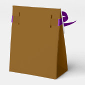 Maak Uw Eigen Aangepaste Monogram Kleur Match Bedankdoosjes (Achterkant)