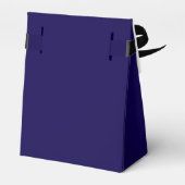 Maak Uw Eigen Aangepaste Monogram Kleur Match Bedankdoosjes (Achterkant)