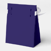 Maak Uw Eigen Aangepaste Monogram Kleur Match Bedankdoosjes (Achterkant)