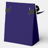 Maak Uw Eigen Aangepaste Monogram Kleur Match Bedankdoosjes (Achterkant)