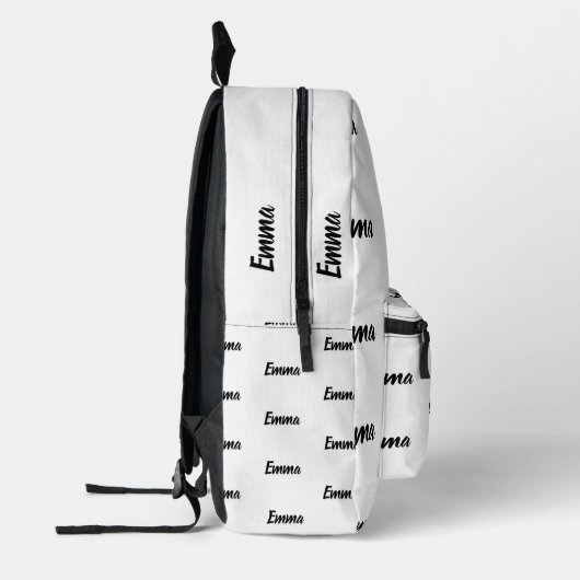 Maak uw eigen aangepaste naam gepersonaliseerde ru bedrukte rugzak (Links)