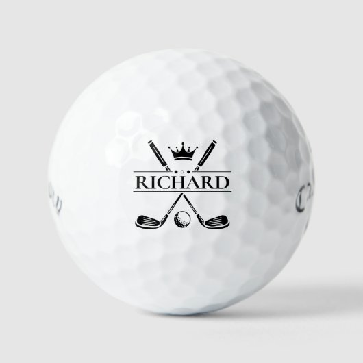 Maak uw eigen aangepaste naam golfballen (Voorkant)