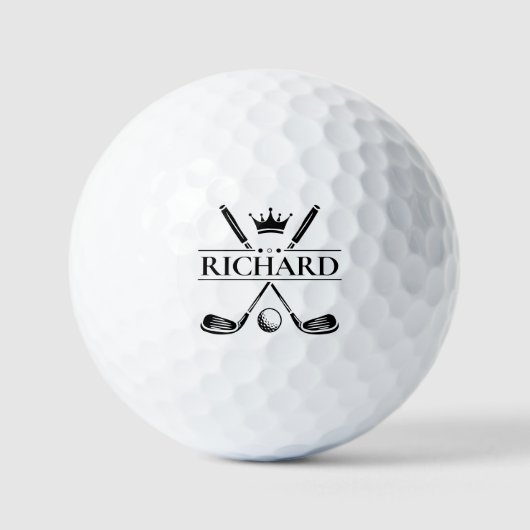 Maak uw eigen aangepaste naam golfballen (Voorkant)