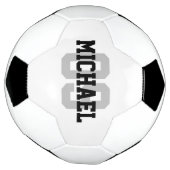 Maak Uw Eigen Aangepaste Naam Nummer Voetbal (Gedraaid)