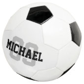 Maak Uw Eigen Aangepaste Naam Nummer Voetbal (Drie kwart)