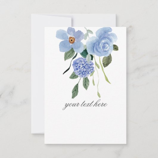 Maak Uw Eigen Aangepaste Ontwerp Bedankkaart (Voorkant)