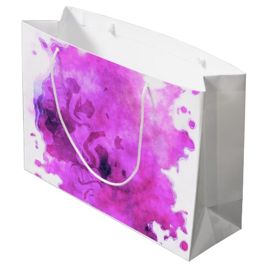 Maak uw eigen aangepaste ontwerp groot cadeauzakje (Achterkant Gekanteld)