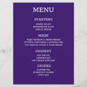 Maak Uw Eigen Aangepaste Persoonlijke Menu (Voorkant)