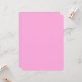 Maak uw eigen aangepaste platte wenskaart kaart (Voorkant / Achterkant in situ)