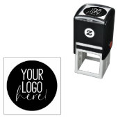 Maak uw eigen aangepaste ronde zakelijke Logo Zelfinktende Stempel (In situ)