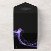 Maak Uw Eigen Aangepaste Rooklint All In One Uitnodiging (Buitenkant)