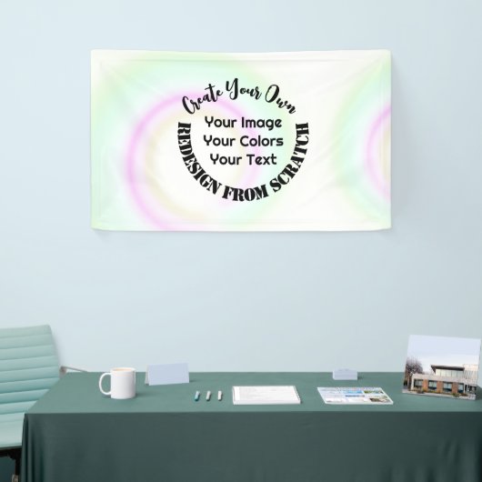 Maak uw eigen aangepaste spandoek (Beurs)