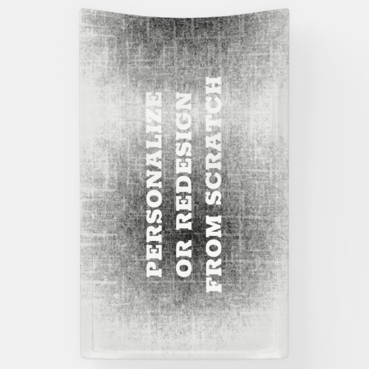 Maak Uw Eigen Aangepaste Spandoek (Verticaal)