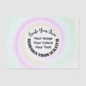 Maak uw eigen aangepaste tissuepapier (Voorkant)