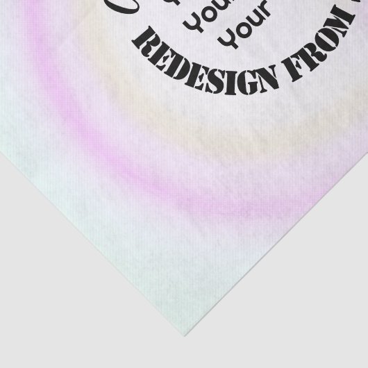 Maak uw eigen aangepaste tissuepapier (Detail)