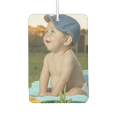 Maak uw eigen Aangepaste Twee Foto Luchtverfrisser (Voorkant)