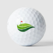 Maak Uw Eigen Aangepaste Veldclubs Monogram Golfballen (Voorkant)