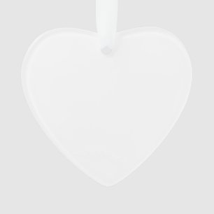 Maak uw eigen acrylhartvormig versierend ornament