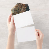 Maak uw eigen all in one uitnodiging (Afscheurbaar)