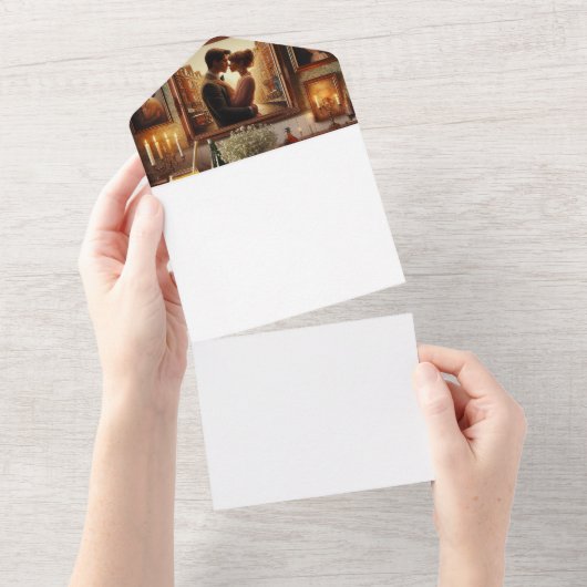 Maak uw eigen all in one uitnodiging (Afscheurbaar)