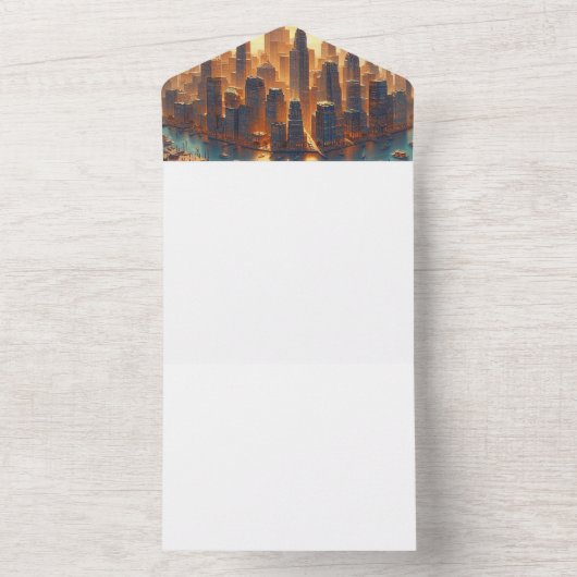 Maak uw eigen all in one uitnodiging (Binnen)