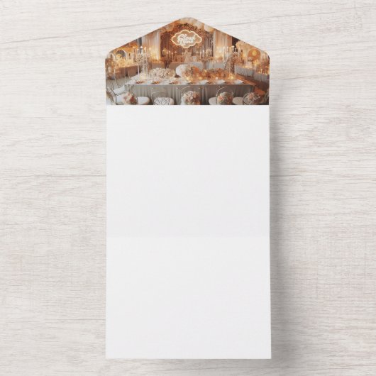 Maak uw eigen all in one uitnodiging (Binnen)