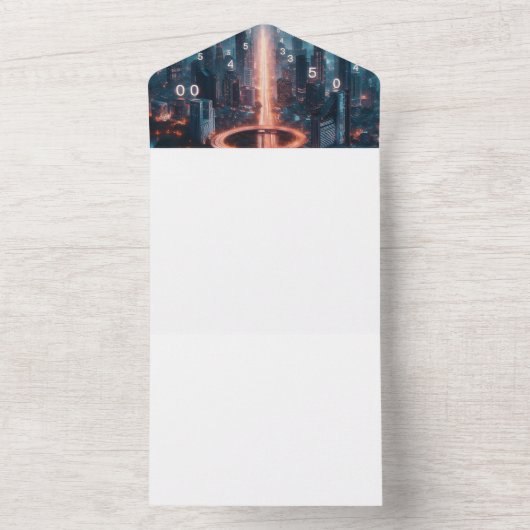 Maak uw eigen all in one uitnodiging (Binnen)