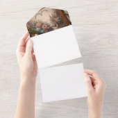 Maak uw eigen all in one uitnodiging (Afscheurbaar)