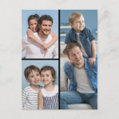 Maak uw eigen ansichtkaart met 3 foto's briefkaart (Voorkant)