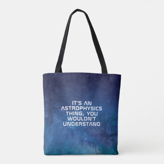 Maak uw eigen astrofysica tote bag (Achterkant)