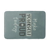 "Maak uw eigen badmatten" Badmat (Voorkant)