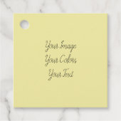 Maak uw eigen bedankjes labels (Voorkant)