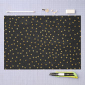 Maak uw eigen blanco zwart en goud tissuepapier (Craft)