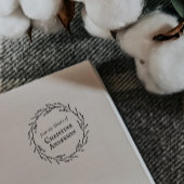 Maak uw eigen breedte uit de bibliotheek van zelfinktende stempel