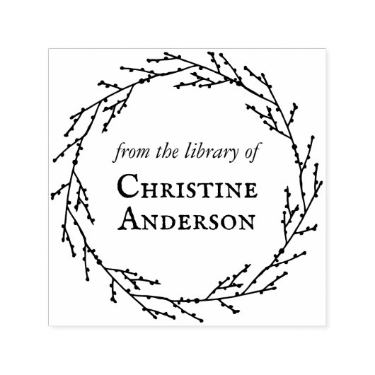 Maak uw eigen breedte uit de bibliotheek van zelfinktende stempel (Design)