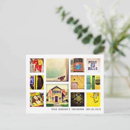 Maak uw eigen Briefkaart van de Vierkante Foto's v (Staand voorkant)