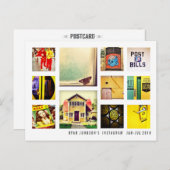 Maak uw eigen Briefkaart van de Vierkante Foto's v (Voorkant / Achterkant)